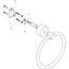 AXOR Uno Wall Mounted Towel Ring-3543704