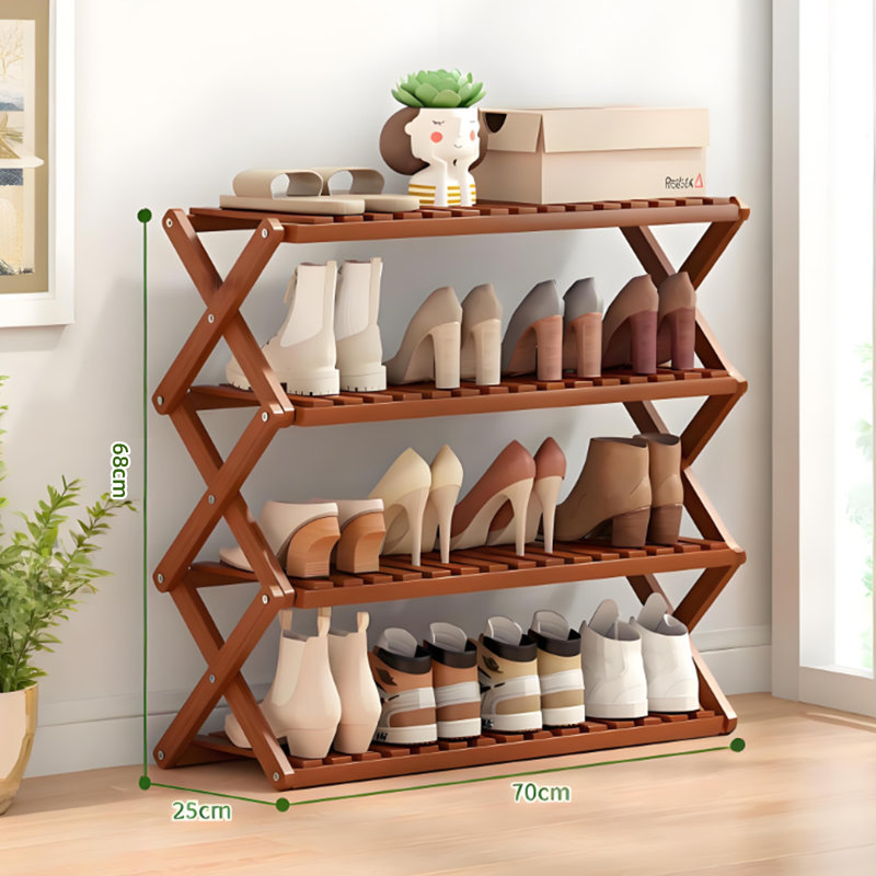 16 Pair Shoe Rack