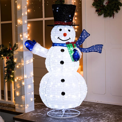 Décoration de Noël bonhomme de neige pour l'extérieur, 150 décorations de Noël pour Noël