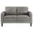 Farallone Grey 2-Piece Track Arm Sofa Set