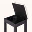 Contemporary Vanity with USB Port and Full-Length Mirror