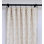 Paire de rideaux semi-transparents 100% coton Flagstone
