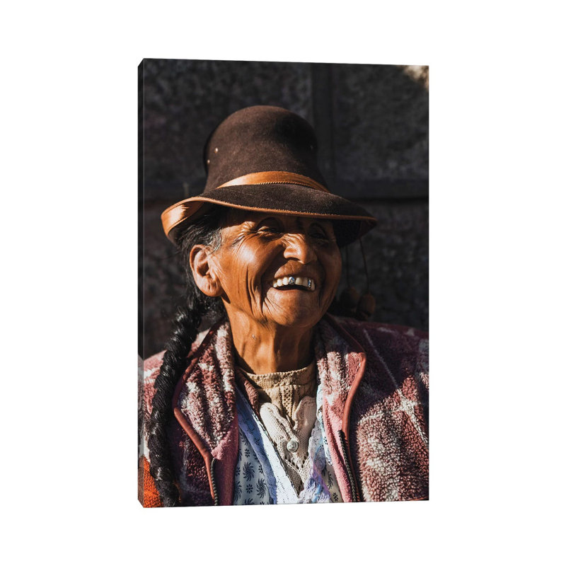Peruvian Merchant 1 Piece Wrapped Canvas Wall Art, 101.6 cm H x 66.04 cm W x 3.175 cm D