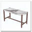 Table de salle à manger rectangulaire à hauteur de comptoir