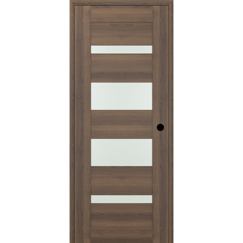 Porte battante intérieure Avon 07-01 DIY-FRIENDLY, 31,75 po x 83,23 po, Pacane, Gauche
