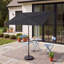 72 " W Rectangular Market Umbrella with Manual Lift-2005292199