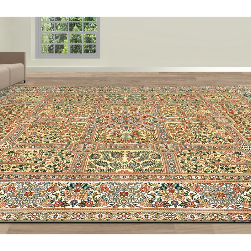 Handmade Wool Oriental Area Rug