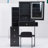 29.2" Small Size Vanity Table + Cushioned Stool