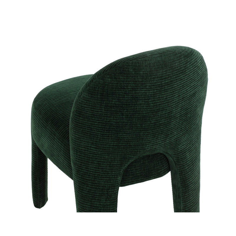 Upholstered Dining Chair, Green