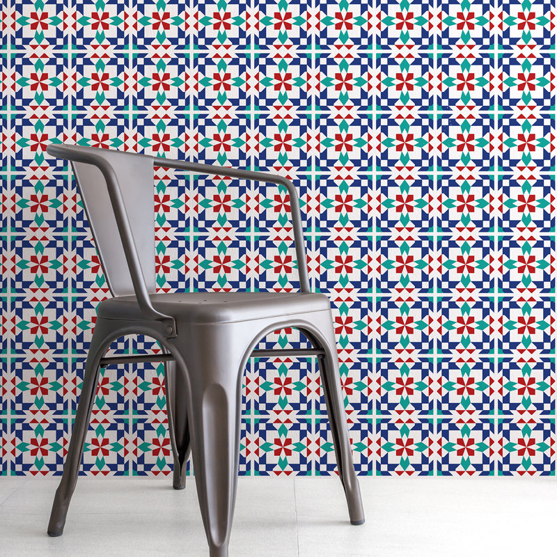 Aicha Abstract Tile Decal