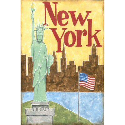New York by Megan Meagher - Wrapped Canvas Art Print
