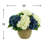 Polysilk Hydrangea Arrangement in Pot