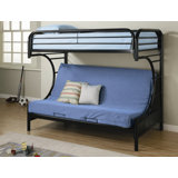 Lit superposé simple au-dessus d'un futon Aliasa