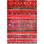 Geometric Cotton and Chenille Flatweave Area Rug-848269975