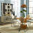 Bond Extendable Solid Wood Top Dining Table