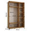 2 Door Laminate Wardrobe-635811128-635811126