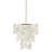 Layered Capiz Chandelier