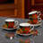 Folk Patterns Porcelain Teacup & Saucer