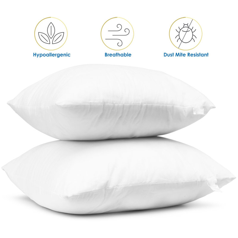 Solid Colour Reversible Pillow Insert, 16" x 16"