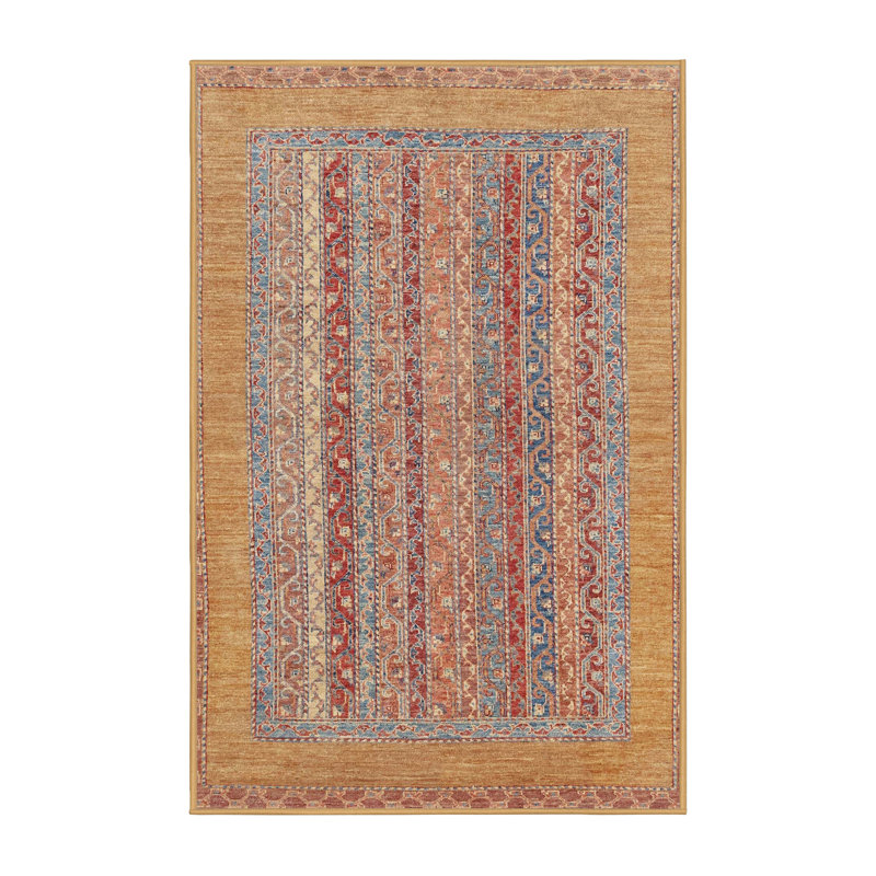 Abstract Indoor Rug, Rectangle 2' x 4'