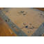 Ivory 1900s Chinese - Peking Knotted Rectangle Antique Wool Room Size Rug