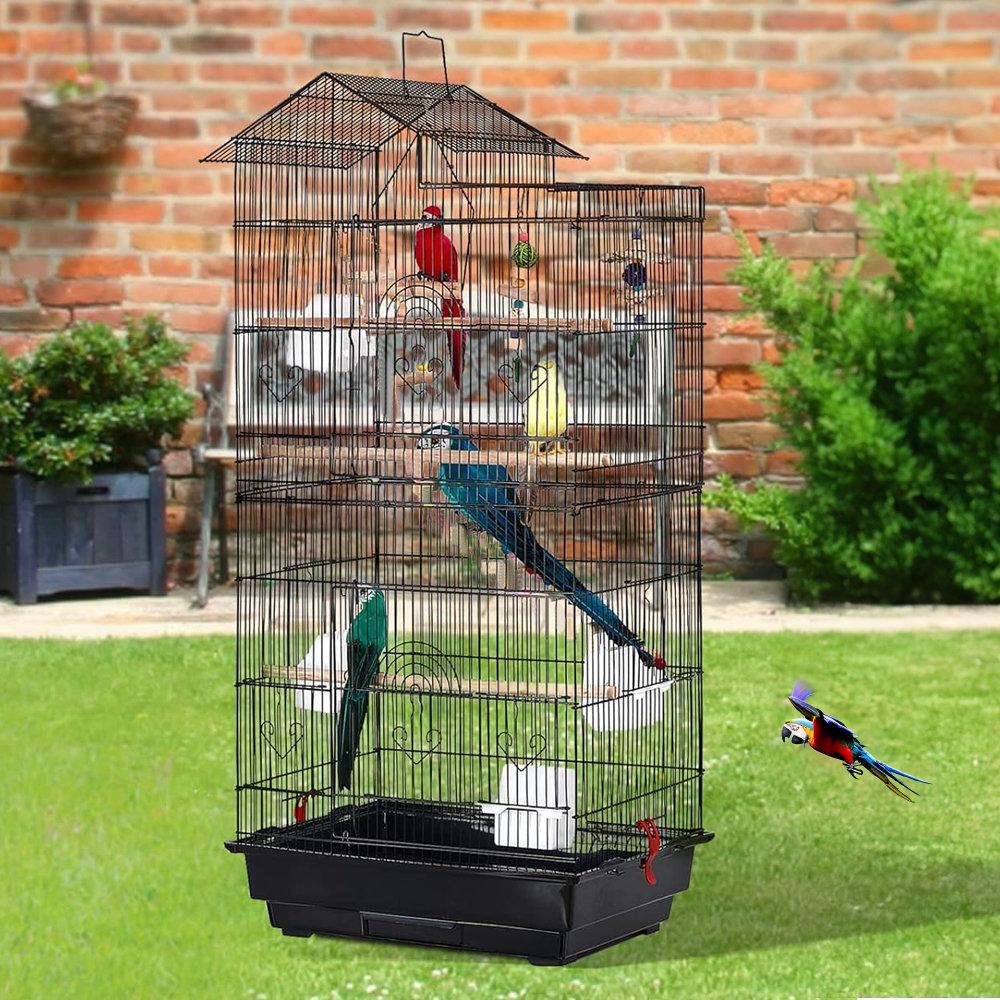 Photo inspiration: Picture Idea: Archie Oscar 100Cm Iron Floor Bird Cage