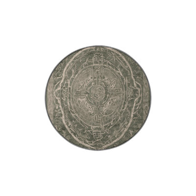Machine Washable Gray Area Rug