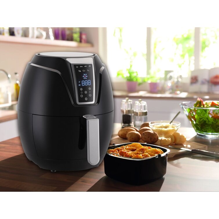 Emerald Compact Air Fryer with Temperature Control- 2L Capacity SM