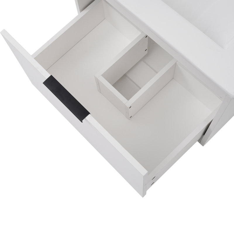 Mokas 23.2mm Single Bathroom Vanity with Drop In Basin