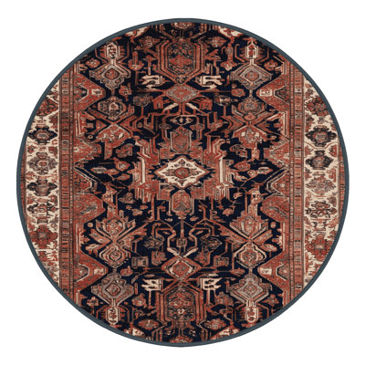 Tapis brun lavable à la machine