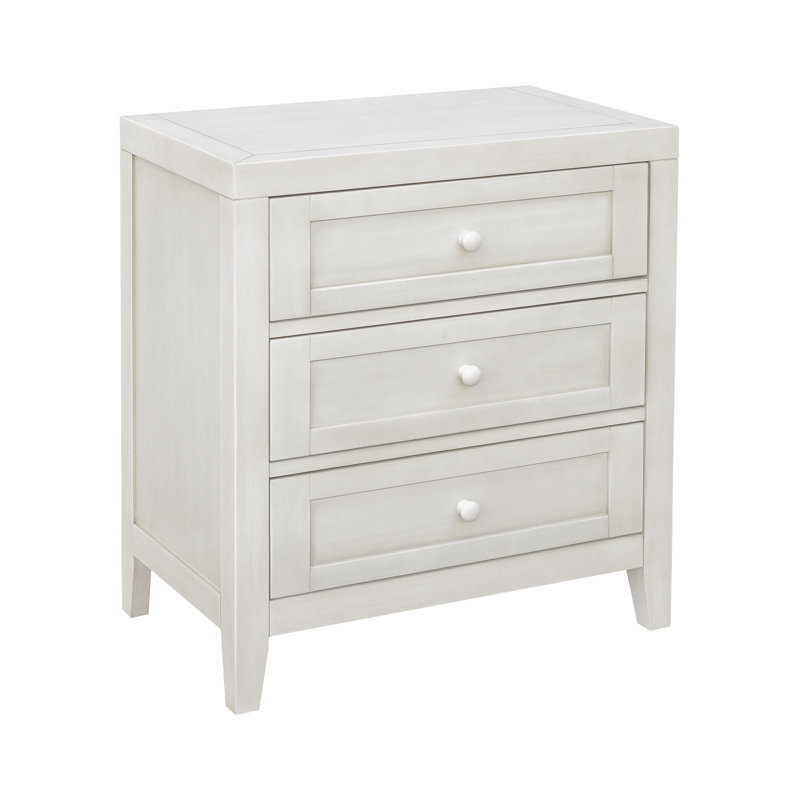 Romone Three Drawer Nightstand