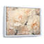 Arrangement d'œillets beige V sur toile-524835918-524835953