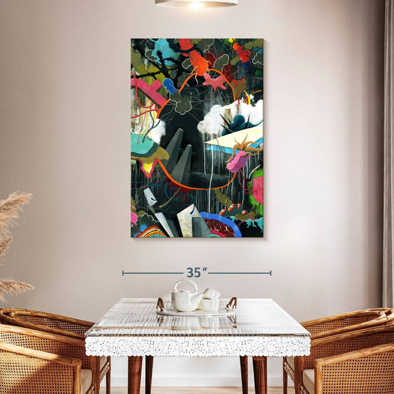 Kelan Anger Management, 48" H x 32" W