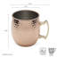Heureux martelé 18 oz. Mugs Moscow Mule