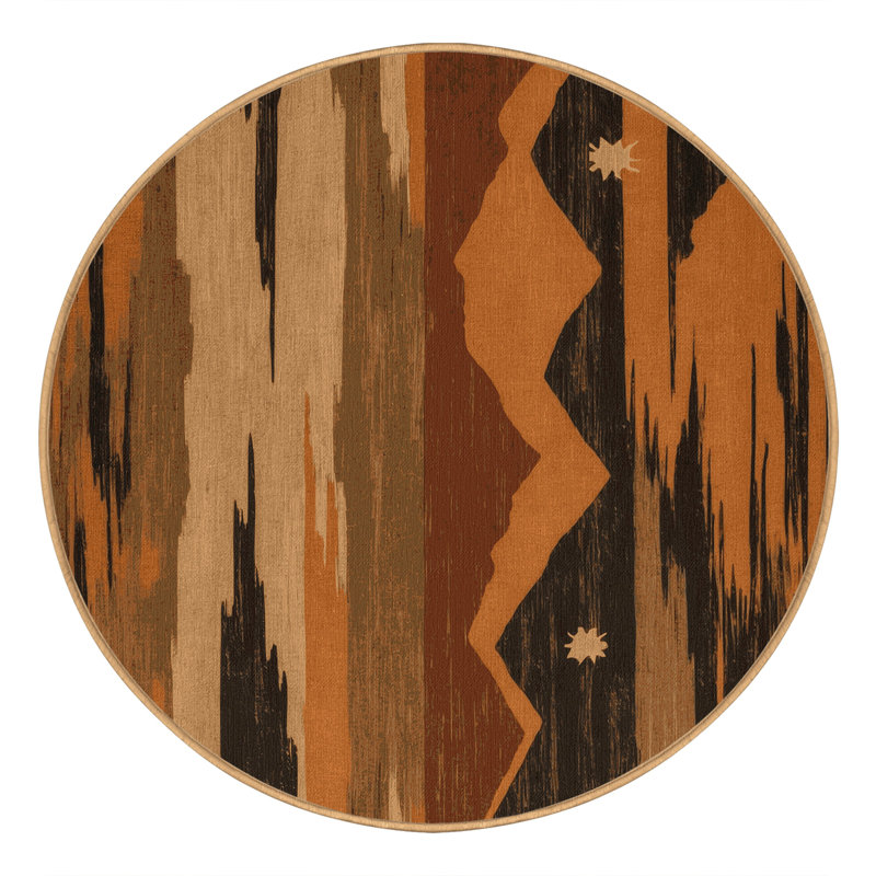 Sapphire Sands Rug, Round 5'