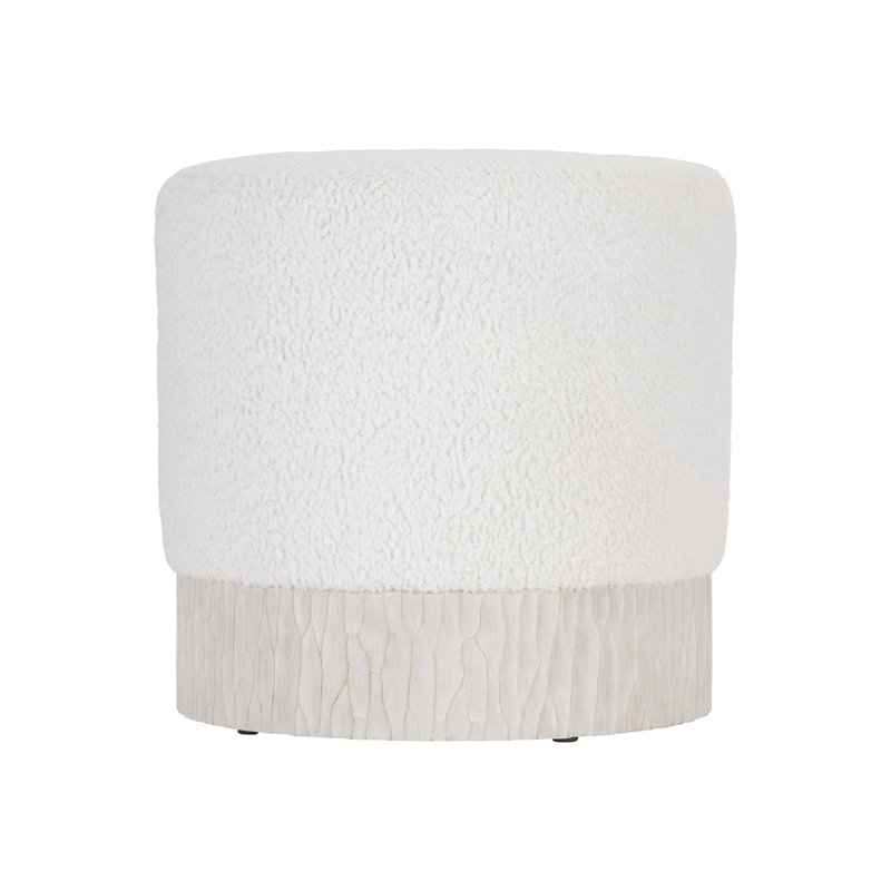 Solaria 20" Wide Round Standard Ottoman