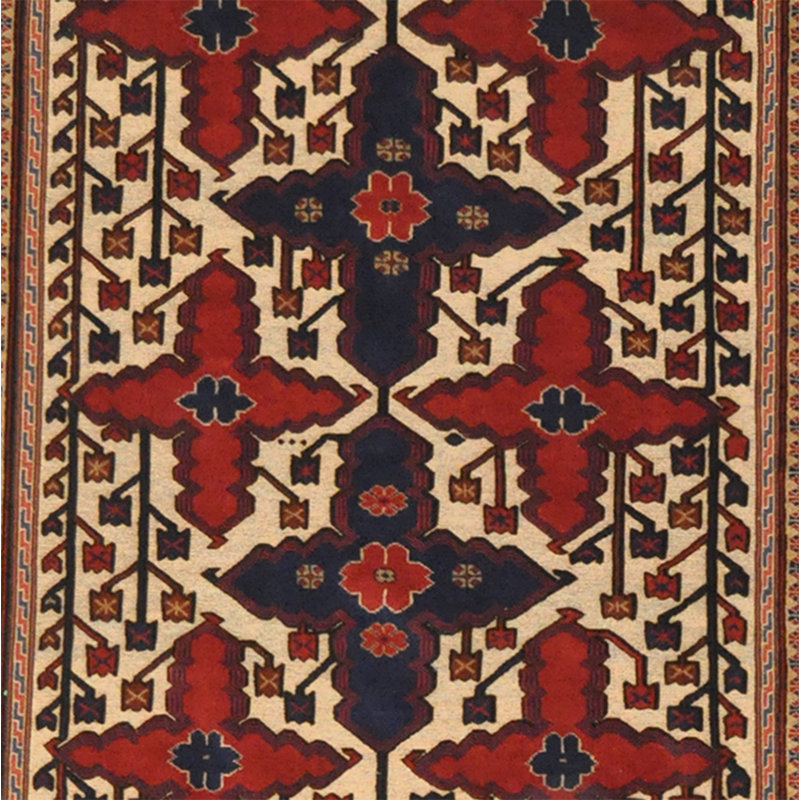 Laine soumak afghane tissée à la main Kilim