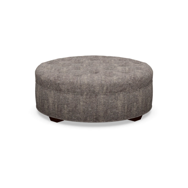 Round Ottoman, 5246-99, Walnut