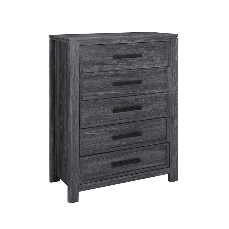 Commode gris foncé AYA