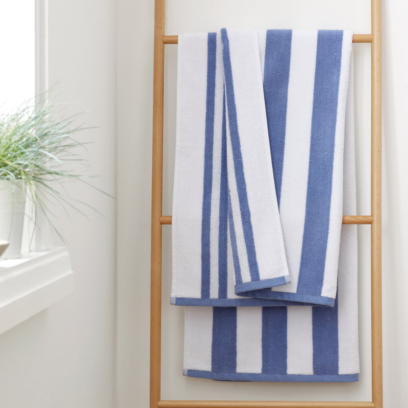 Cotton Hand Towel, Blue