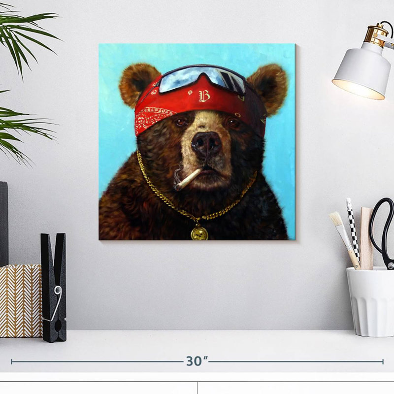 Ketti Half Baked, 16" H x 16" W