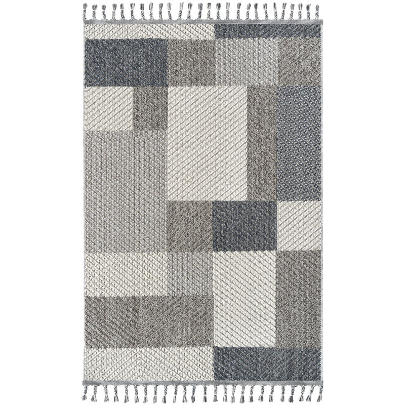 Licola Geometric Machine Made Indoor / Outdoor Area Rug, Runner 80 x 200cm