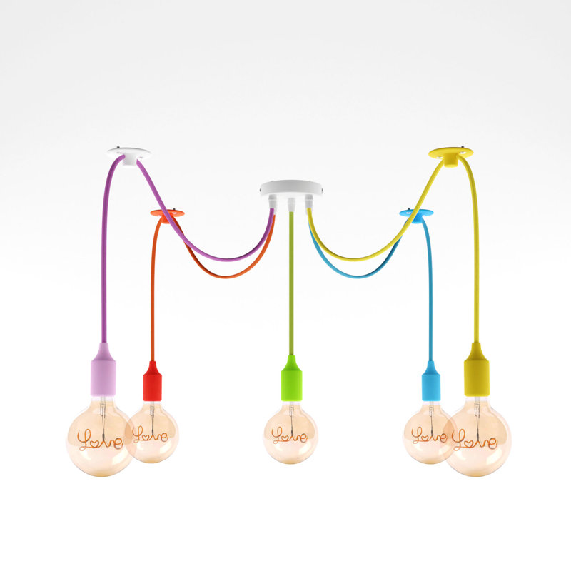 Ayriah 5 - Light Spider Pendant, Yes