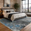 Abstract Cotton and Chenille Flatweave Area Rug-2124285643