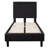 Aluino Panel Button Tufted Upholstered Platform Bed Frame - No Box Spring Required-671736507-671736509