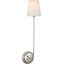 Vendome 26" Single Sconce with Linen Shade-1686512223