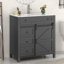 Meuble-lavabo de salle de bain avec robinet de lavabo-102830895-113691983