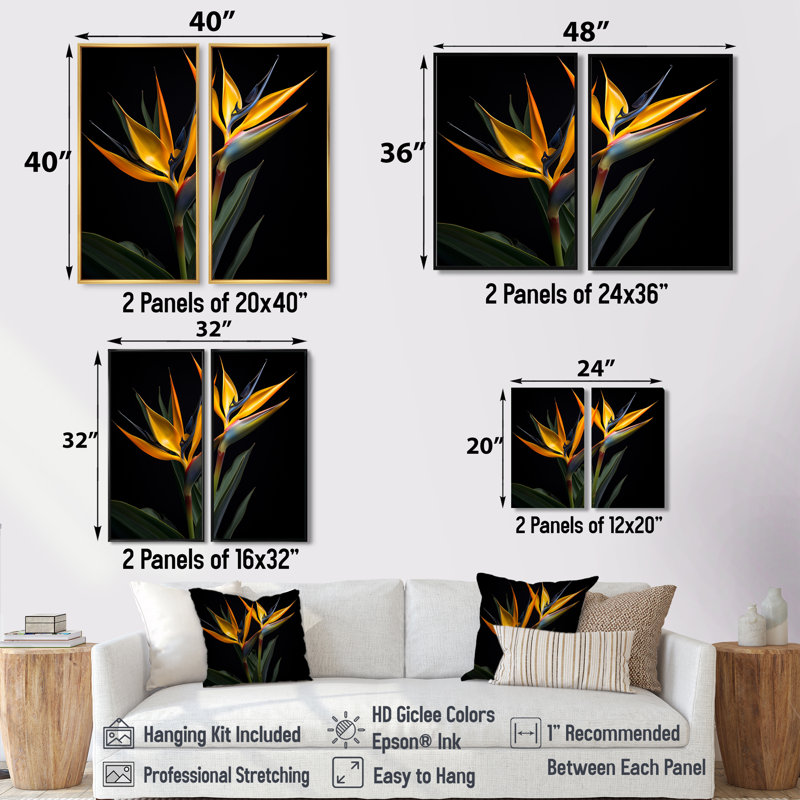 Claranne - décoration murale traditionnelle grise, Black, 36" H x 48" W, Impression encadrée flottante