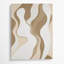 Abstrait, art figuratif brun sur toile 28-354666312