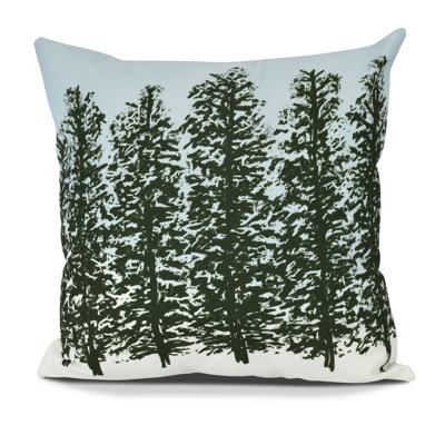 Holiday Essence Hidden Forrest Square Pillow Cover & Insert